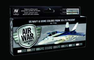 Model Air: Model Air Set US NAVY & USMC Colors 1970 to present (8), Model  Air Farbsets, Model Air