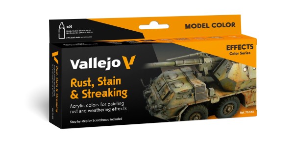 Model Color: Rust, Stain & Streaking (8 Farben)